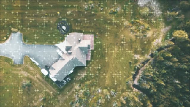 house cyber — ASCII art photo-effect recipe by Tom Spencer