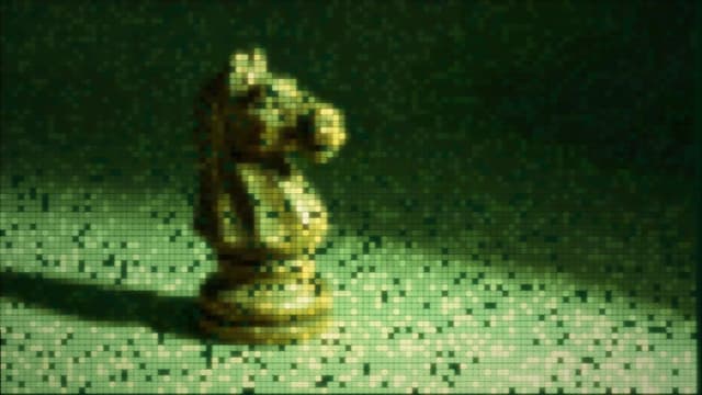 Rook — ASCII art photo-effect recipe by Luke Pupilli