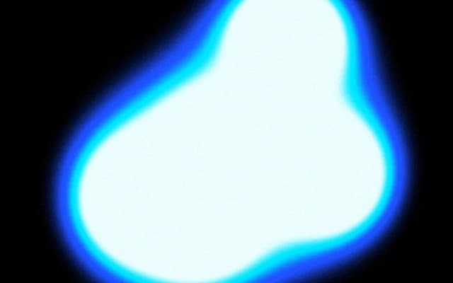 Metaballs shader — animated WebGL shader background for React by Colton Manfre